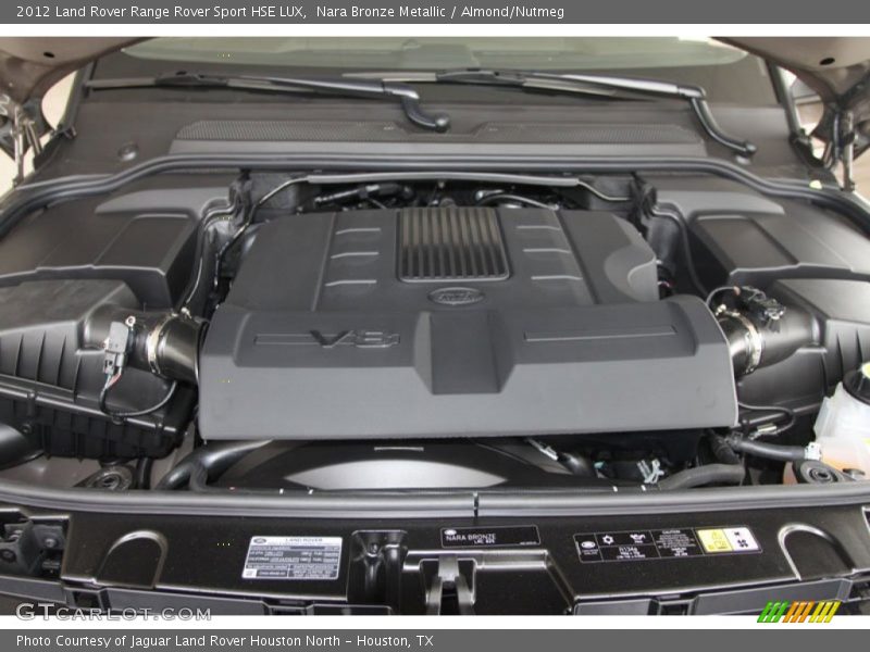  2012 Range Rover Sport HSE LUX Engine - 5.0 Liter GDI DOHC 32-Valve DIVCT V8