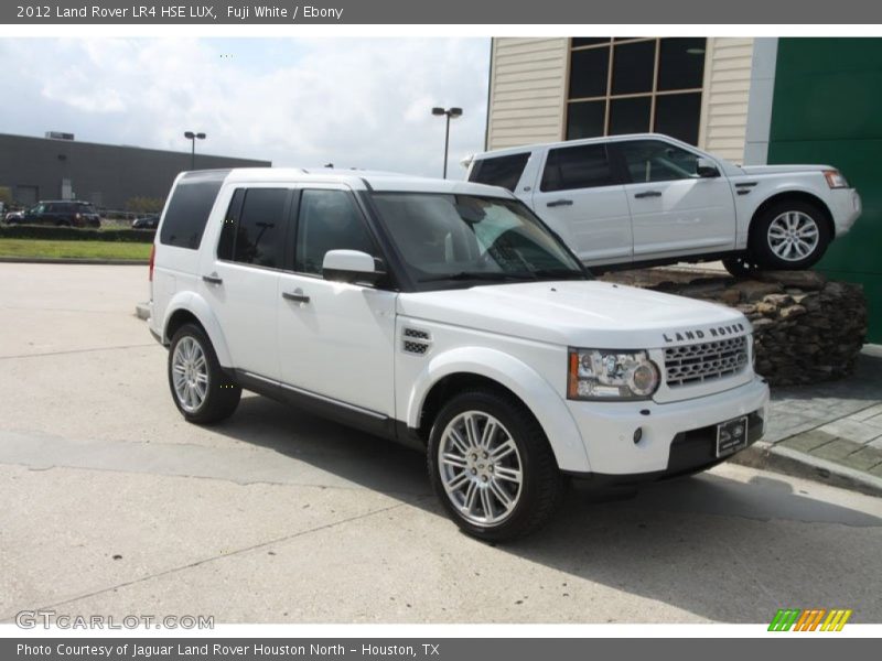 Fuji White / Ebony 2012 Land Rover LR4 HSE LUX