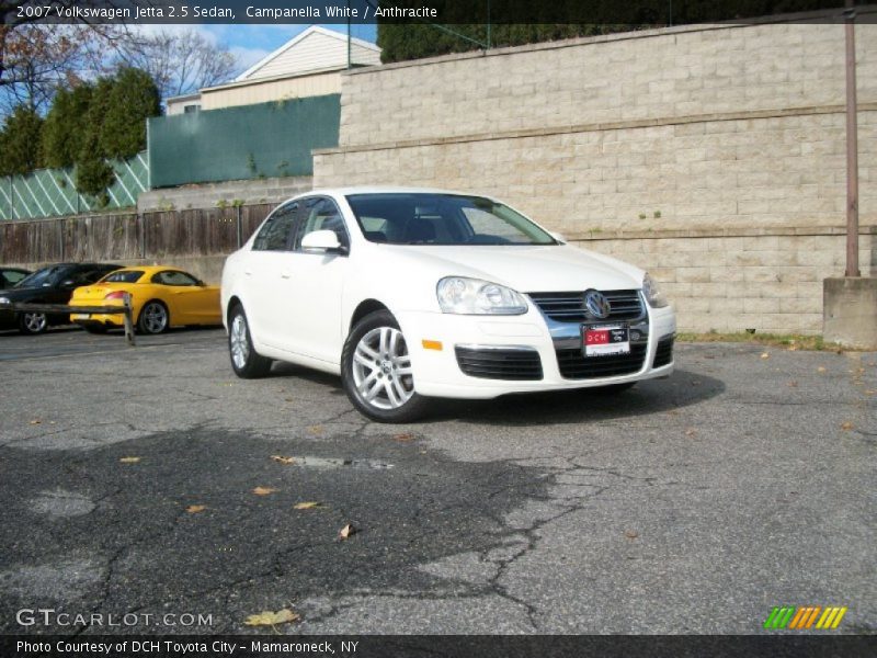 Campanella White / Anthracite 2007 Volkswagen Jetta 2.5 Sedan
