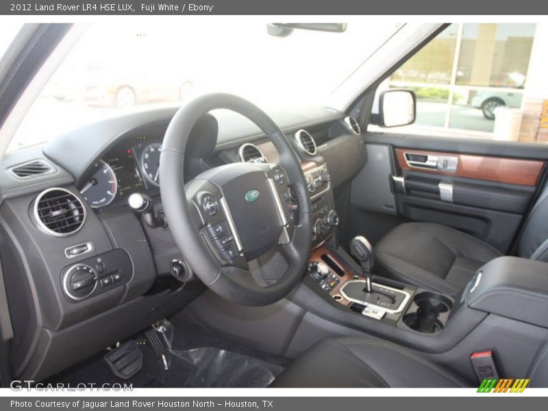 Fuji White / Ebony 2012 Land Rover LR4 HSE LUX