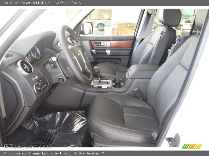 Fuji White / Ebony 2012 Land Rover LR4 HSE LUX