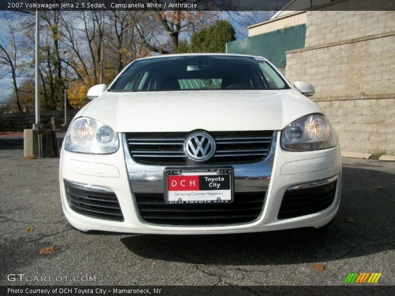 Campanella White / Anthracite 2007 Volkswagen Jetta 2.5 Sedan