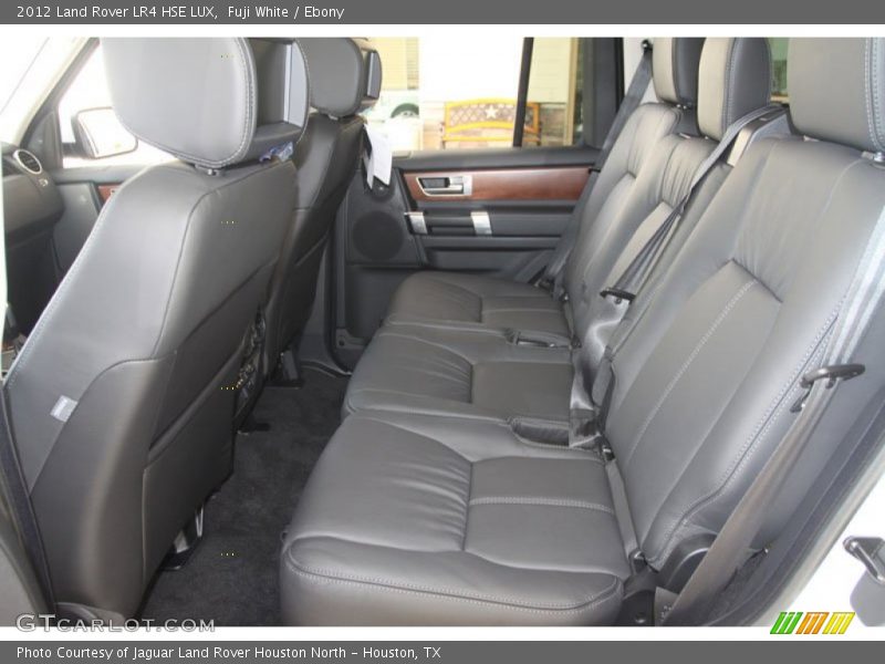Fuji White / Ebony 2012 Land Rover LR4 HSE LUX