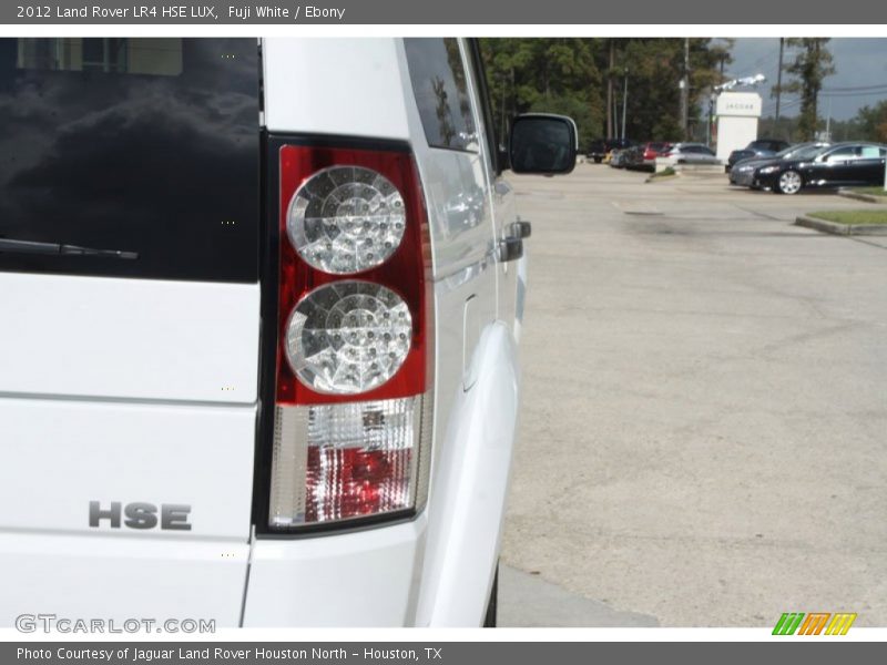 Fuji White / Ebony 2012 Land Rover LR4 HSE LUX