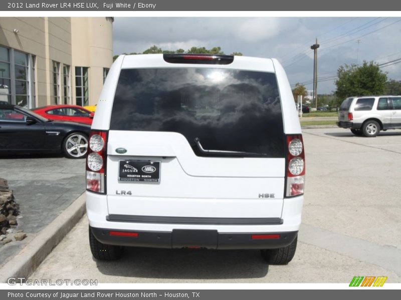 Fuji White / Ebony 2012 Land Rover LR4 HSE LUX