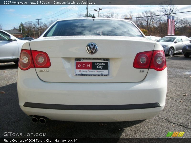 Campanella White / Anthracite 2007 Volkswagen Jetta 2.5 Sedan