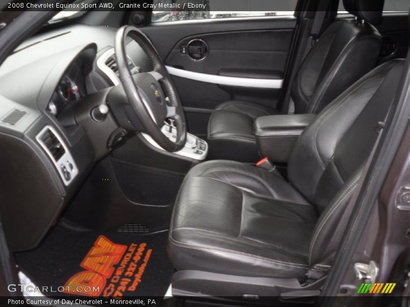 Granite Gray Metallic / Ebony 2008 Chevrolet Equinox Sport AWD
