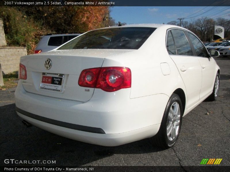 Campanella White / Anthracite 2007 Volkswagen Jetta 2.5 Sedan