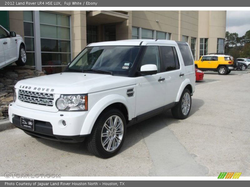 Fuji White / Ebony 2012 Land Rover LR4 HSE LUX