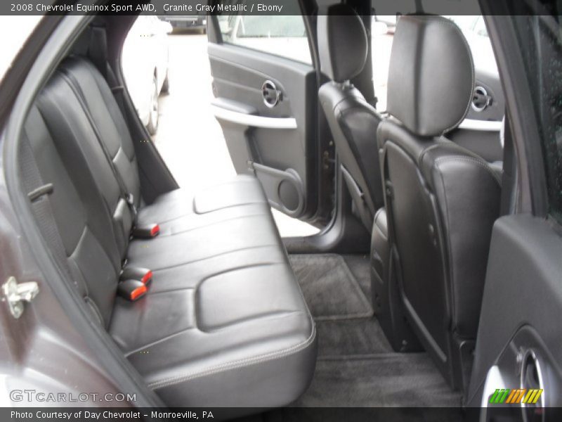 Granite Gray Metallic / Ebony 2008 Chevrolet Equinox Sport AWD