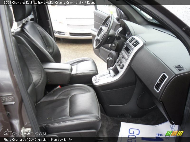 Granite Gray Metallic / Ebony 2008 Chevrolet Equinox Sport AWD