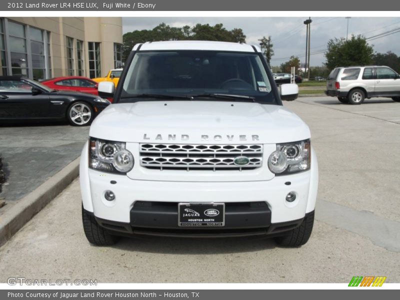 Fuji White / Ebony 2012 Land Rover LR4 HSE LUX