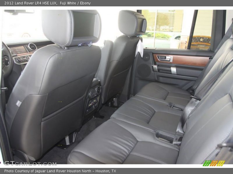 Fuji White / Ebony 2012 Land Rover LR4 HSE LUX