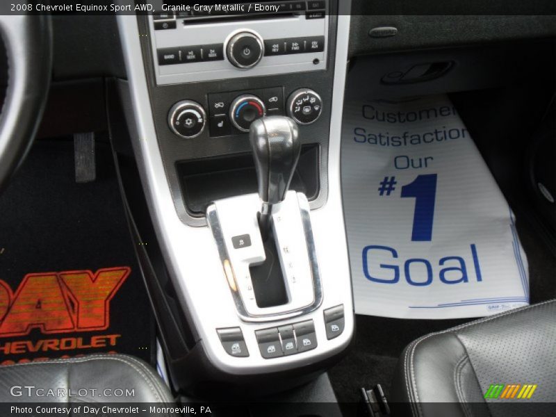 Granite Gray Metallic / Ebony 2008 Chevrolet Equinox Sport AWD