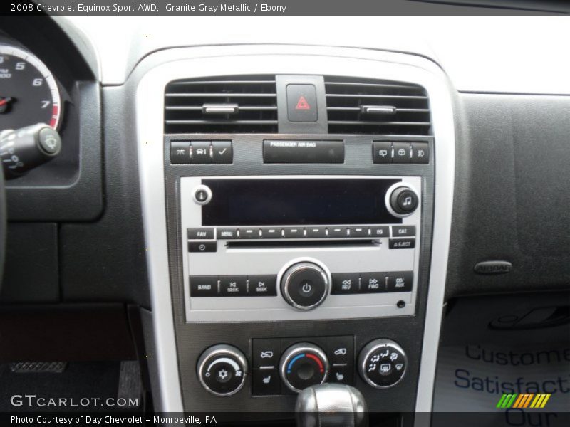 Granite Gray Metallic / Ebony 2008 Chevrolet Equinox Sport AWD