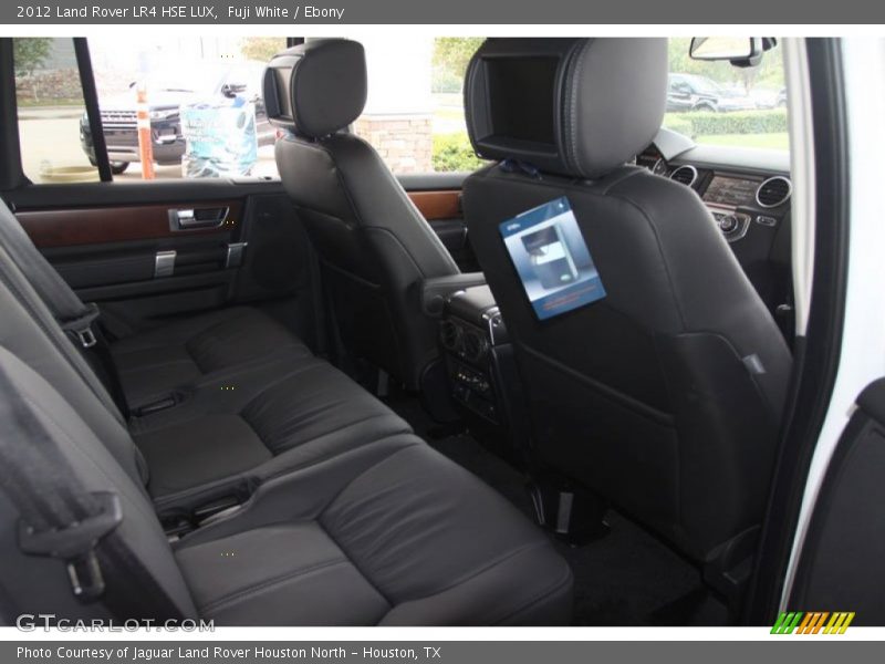 Fuji White / Ebony 2012 Land Rover LR4 HSE LUX