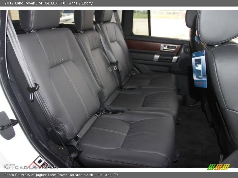 Fuji White / Ebony 2012 Land Rover LR4 HSE LUX