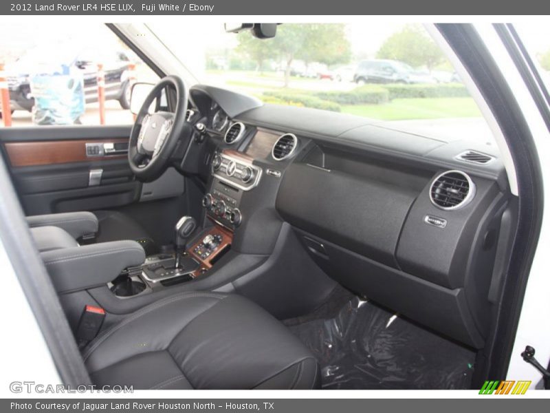 Fuji White / Ebony 2012 Land Rover LR4 HSE LUX