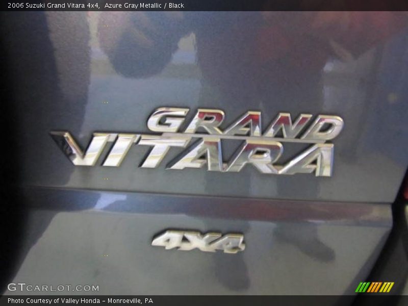 Azure Gray Metallic / Black 2006 Suzuki Grand Vitara 4x4