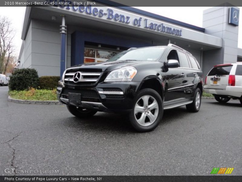 Black / Black 2010 Mercedes-Benz GL 450 4Matic