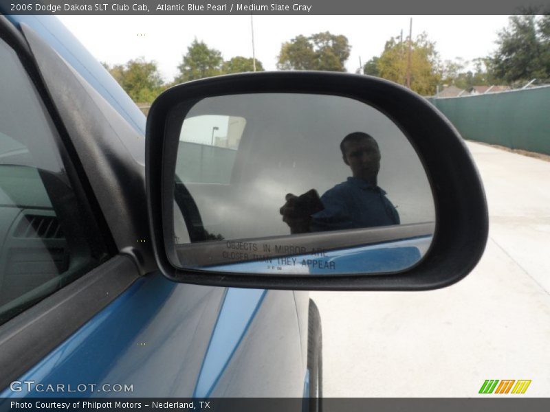 Atlantic Blue Pearl / Medium Slate Gray 2006 Dodge Dakota SLT Club Cab