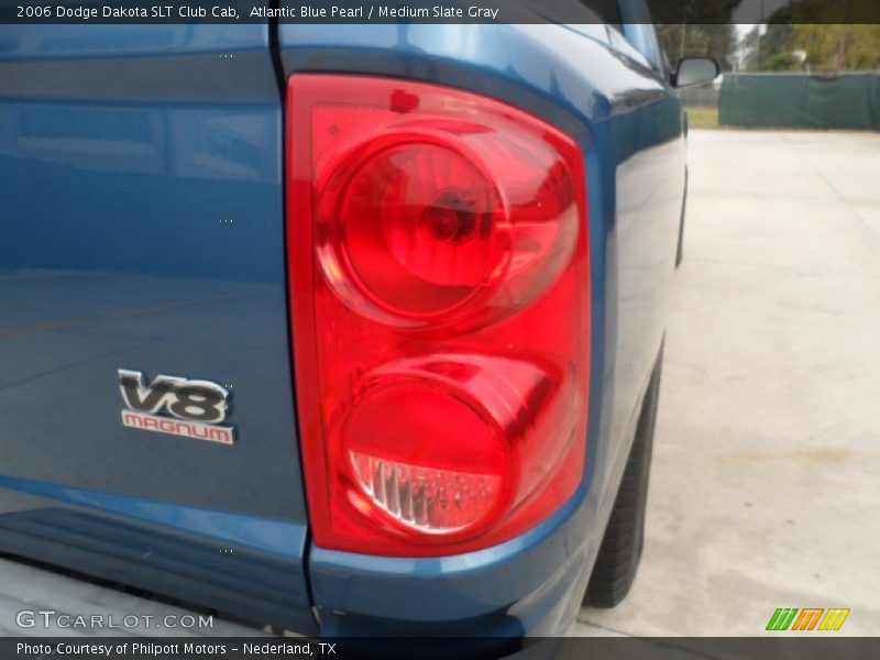 Atlantic Blue Pearl / Medium Slate Gray 2006 Dodge Dakota SLT Club Cab