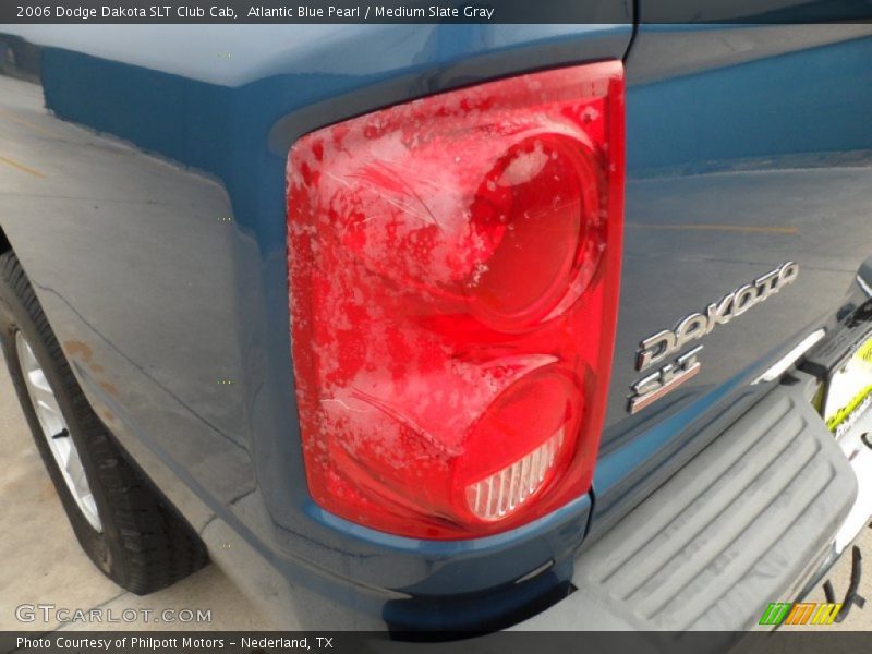 Atlantic Blue Pearl / Medium Slate Gray 2006 Dodge Dakota SLT Club Cab