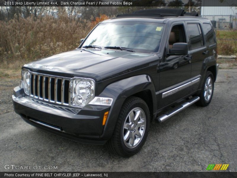 Dark Charcoal Pearl / Pastel Pebble Beige 2011 Jeep Liberty Limited 4x4