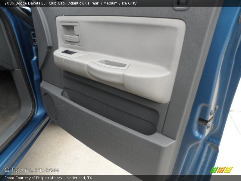 Atlantic Blue Pearl / Medium Slate Gray 2006 Dodge Dakota SLT Club Cab
