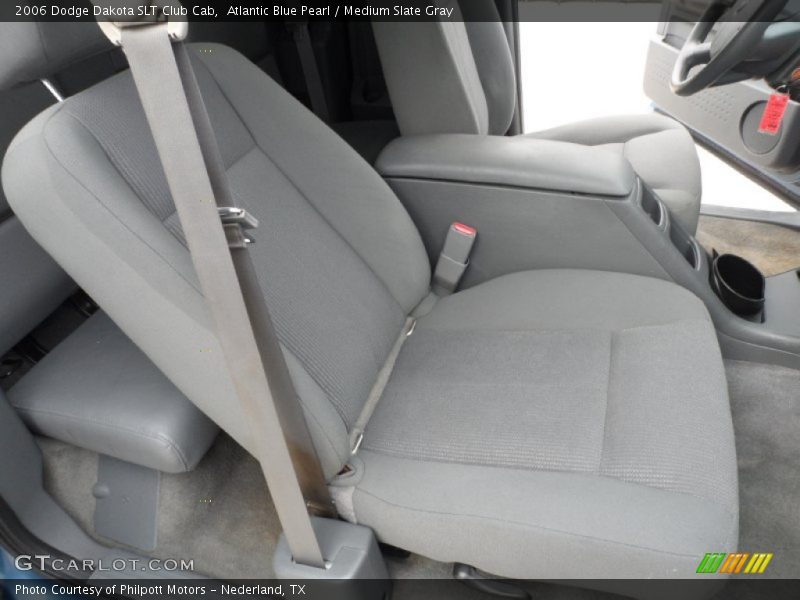 Atlantic Blue Pearl / Medium Slate Gray 2006 Dodge Dakota SLT Club Cab