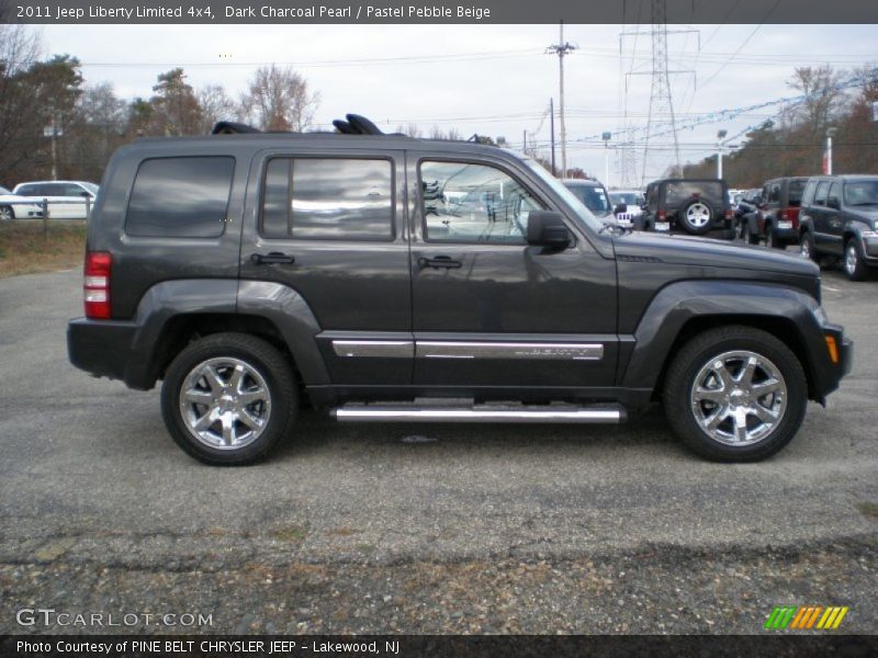 Dark Charcoal Pearl / Pastel Pebble Beige 2011 Jeep Liberty Limited 4x4