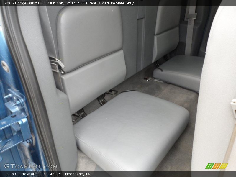 Atlantic Blue Pearl / Medium Slate Gray 2006 Dodge Dakota SLT Club Cab