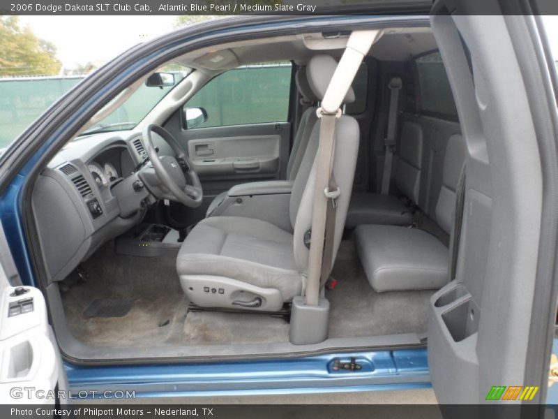  2006 Dakota SLT Club Cab Medium Slate Gray Interior