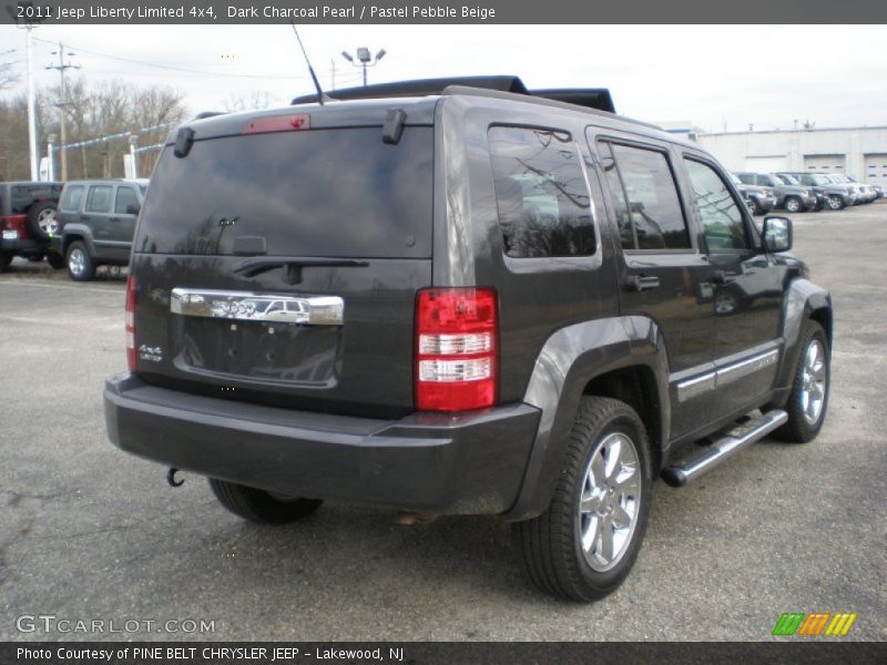 Dark Charcoal Pearl / Pastel Pebble Beige 2011 Jeep Liberty Limited 4x4