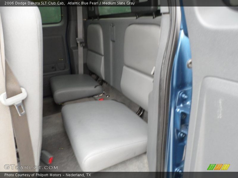 Atlantic Blue Pearl / Medium Slate Gray 2006 Dodge Dakota SLT Club Cab