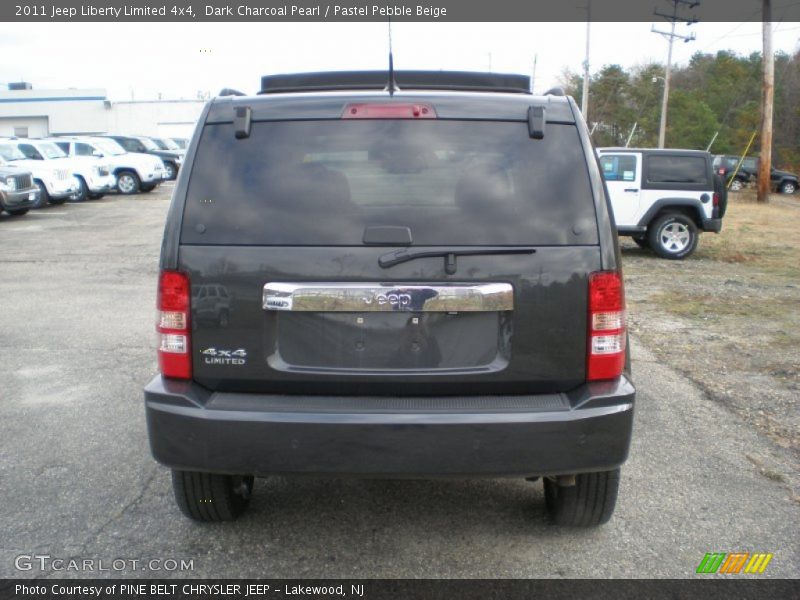 Dark Charcoal Pearl / Pastel Pebble Beige 2011 Jeep Liberty Limited 4x4