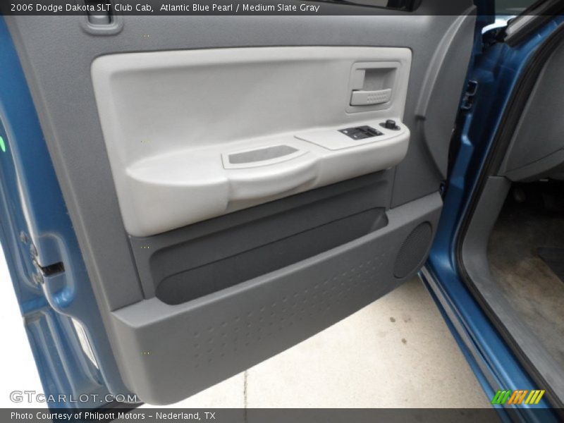 Atlantic Blue Pearl / Medium Slate Gray 2006 Dodge Dakota SLT Club Cab
