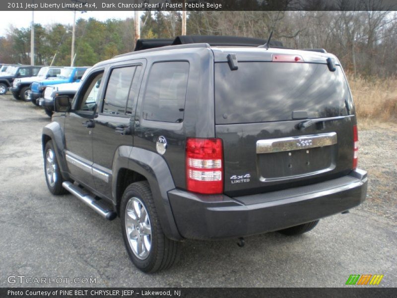 Dark Charcoal Pearl / Pastel Pebble Beige 2011 Jeep Liberty Limited 4x4