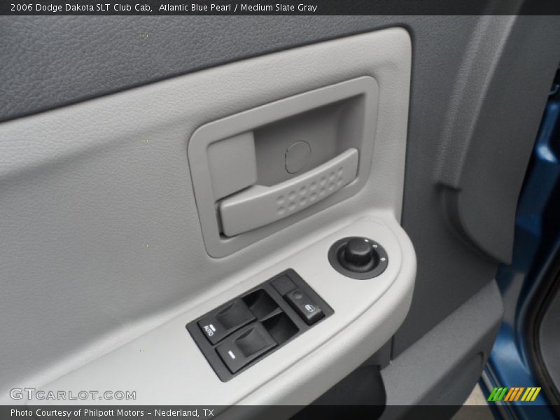 Atlantic Blue Pearl / Medium Slate Gray 2006 Dodge Dakota SLT Club Cab