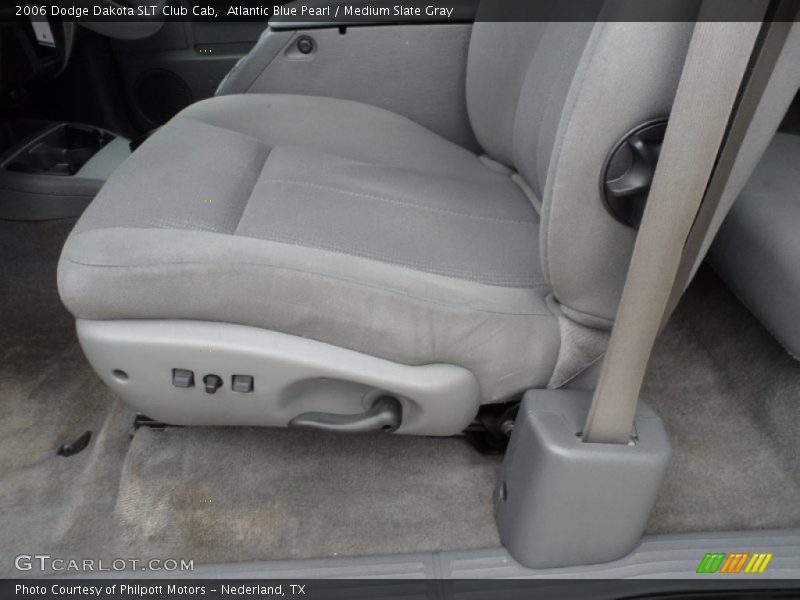 Atlantic Blue Pearl / Medium Slate Gray 2006 Dodge Dakota SLT Club Cab