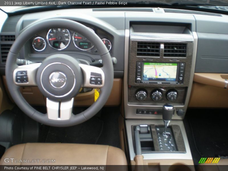 Dark Charcoal Pearl / Pastel Pebble Beige 2011 Jeep Liberty Limited 4x4