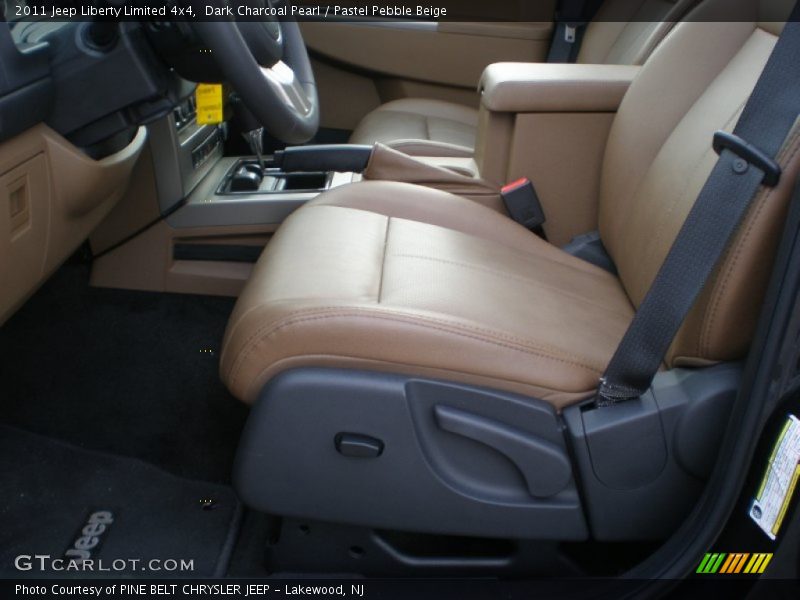 Dark Charcoal Pearl / Pastel Pebble Beige 2011 Jeep Liberty Limited 4x4