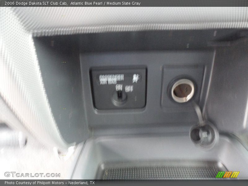 Atlantic Blue Pearl / Medium Slate Gray 2006 Dodge Dakota SLT Club Cab
