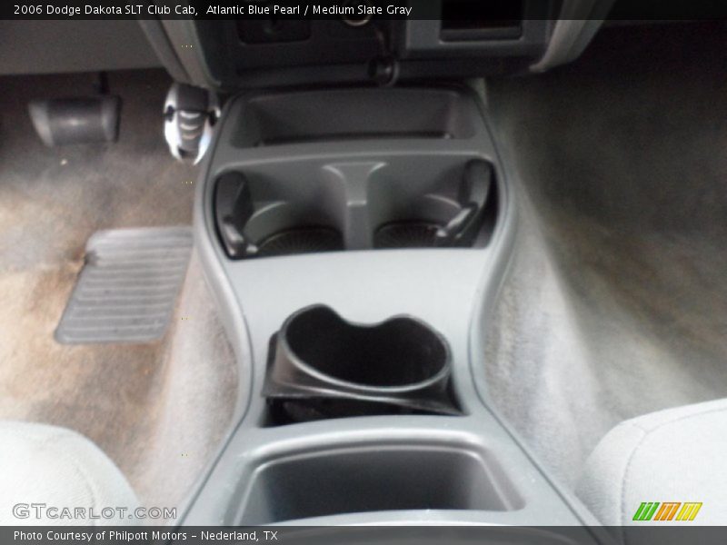 Atlantic Blue Pearl / Medium Slate Gray 2006 Dodge Dakota SLT Club Cab