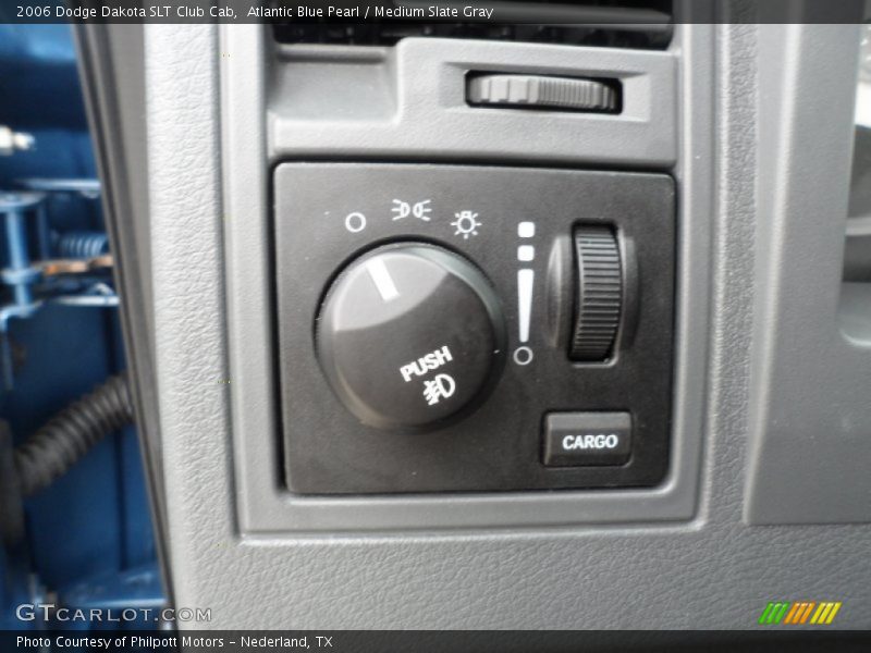 Atlantic Blue Pearl / Medium Slate Gray 2006 Dodge Dakota SLT Club Cab
