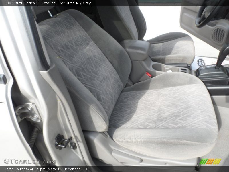  2004 Rodeo S Gray Interior