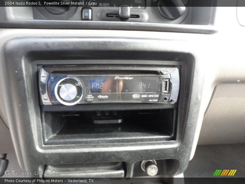 Powellite Silver Metallic / Gray 2004 Isuzu Rodeo S