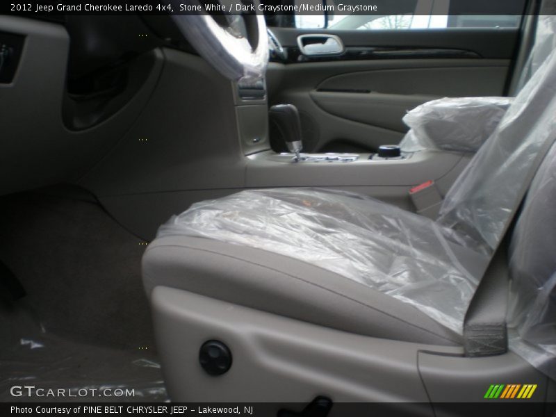 Stone White / Dark Graystone/Medium Graystone 2012 Jeep Grand Cherokee Laredo 4x4
