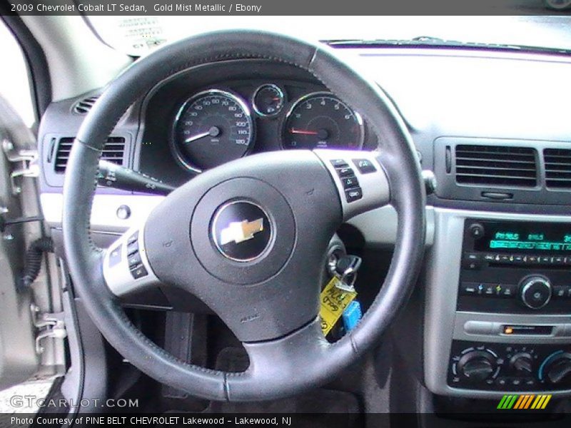 Gold Mist Metallic / Ebony 2009 Chevrolet Cobalt LT Sedan