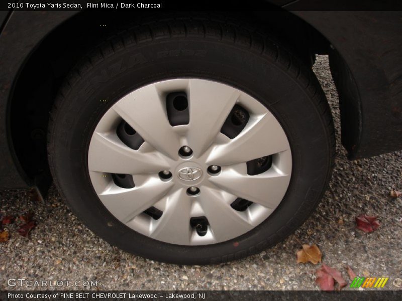 Flint Mica / Dark Charcoal 2010 Toyota Yaris Sedan